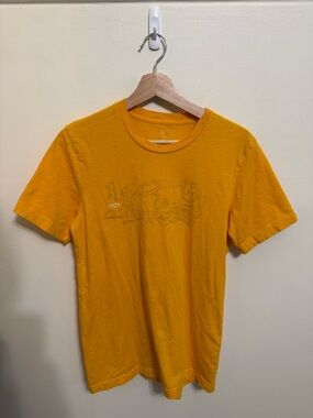 Y2K Apple “Field Trip” Yellow T-Shirt Made In USA